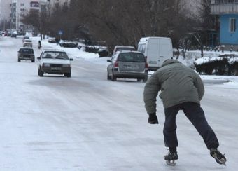 В Новосибирске с начала года каждое шестое ДТП произошло из-за плохих дорог